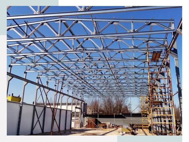 Строительство цехов в Муравленко от 642 руб. под ключ