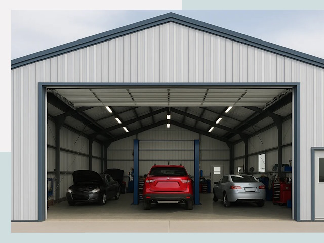 Ангары из сэндвич панелей от 642 руб. в Муравленко