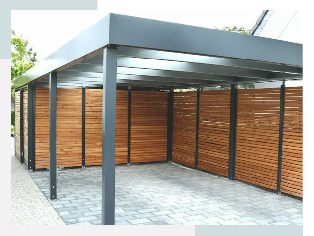 Навесы для парковки в Муравленко