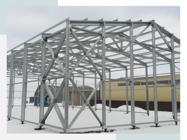 Каркасные ангары в Муравленко