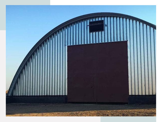 Бескаркасные ангары в Муравленко