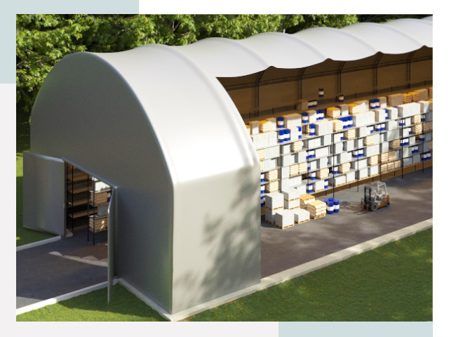 Тентовые ангары в Муравленко