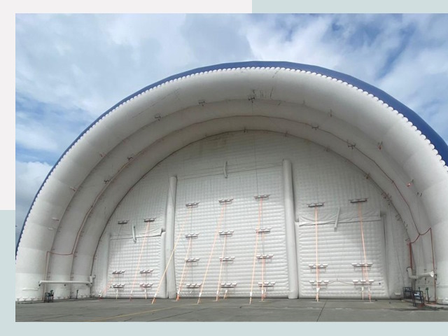 Пневмокаркасные ангары от СтальСтрой-Мрв по цене от 642 руб.