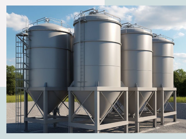 Металлические силосы от СтальСтрой-Мрв по цене 642 руб.