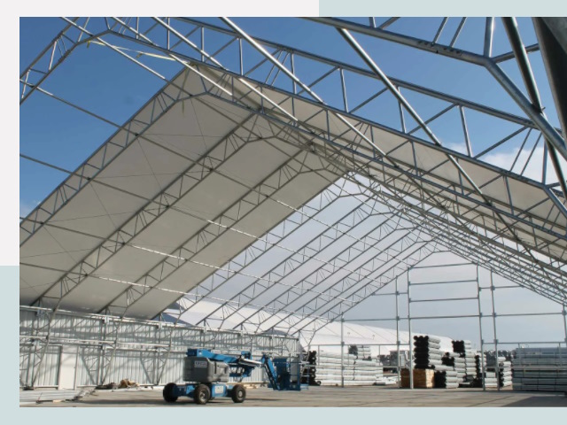 Каркасно-тентовые сооружения от СтальСтрой-Мрв по цене 642 руб.