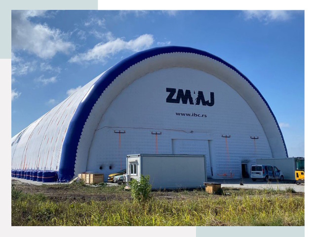 Брендирование ангаров в Муравленко