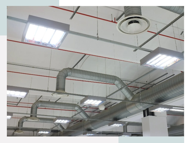 Вентиляция ангаров в Муравленко