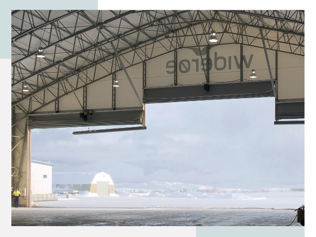 Ворота для ангаров в Муравленко