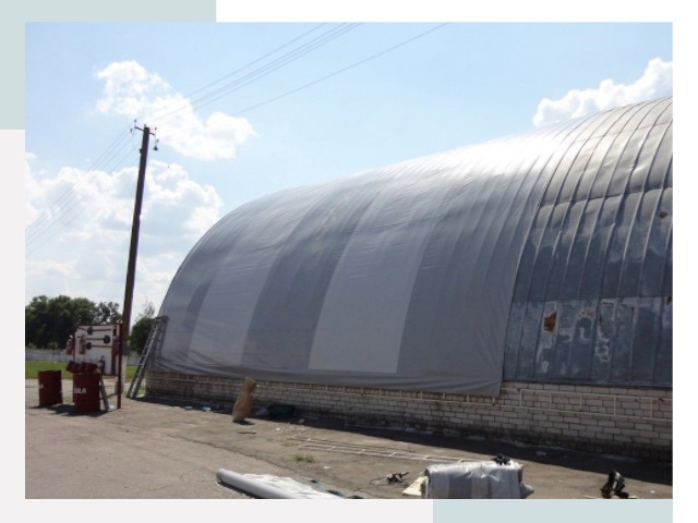 Ремонт ангаров в Муравленко