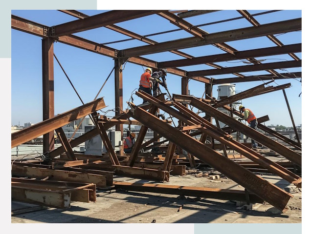 Демонтаж металлоконструкций в Муравленко от 642 руб.