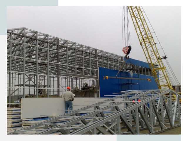 Монтаж ангаров в Муравленко